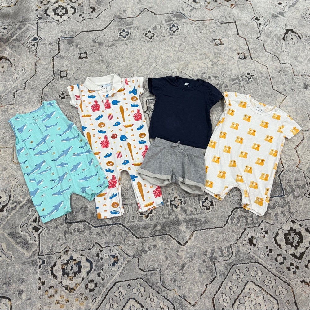 Monica + Andy 12-18 month summer boy bundle